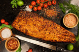 Chili Pepper Marinated Light-Smoked Atlantic Salmon Fillet (1.1-1.4kg)