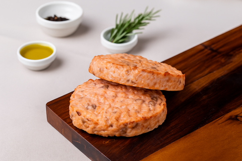 Handmade Salmon Burger Patties (x2)