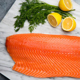 Fresh Organic Norwegian Salmon Fillet - Skin On