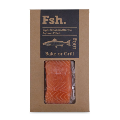Light Smoked Atlantic Salmon Fillet Front Packaging