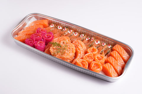 1kg Royal Smoked Salmon Platter