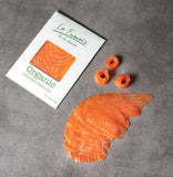 Organic Norwegian Hand-Sliced Oak Smoked Salmon